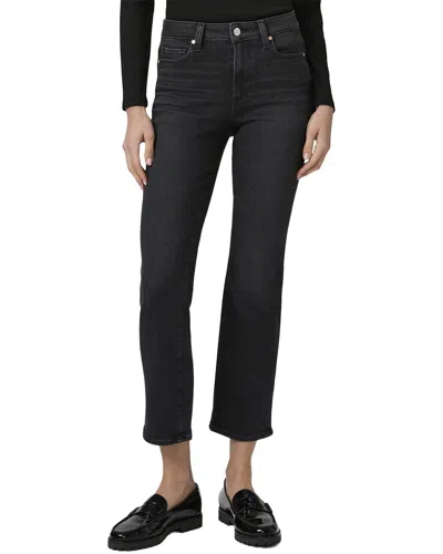Paige Cindy Black Lotus Slim Straight Jean In Multi