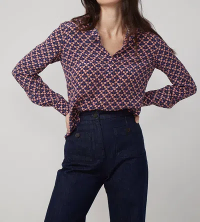 Gilner Farrar Lia Blouse In The Cosmic Trail In Multi