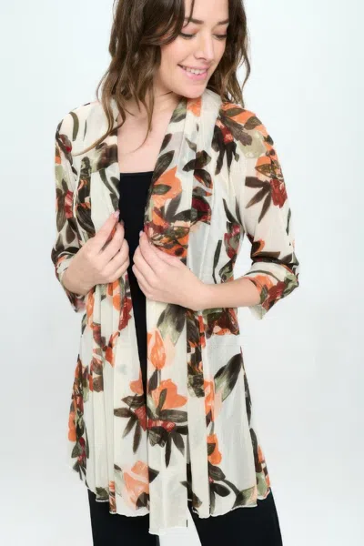 Truedames Plus Size Mr Princess Jacket In Brown