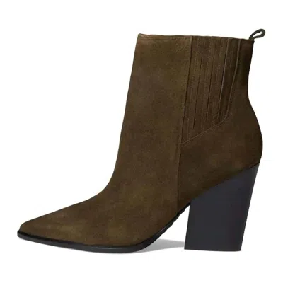 Marc Fisher Women's Mariel Ankle Boots In Dark Green In Burgundy