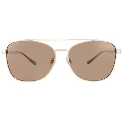 Nine West Nw 23 1053 Gld Gold Pilot Ladies Sunglasses 10267595.lts Gld In Gold