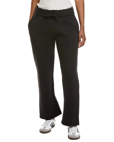 Vintage Havana Proweave Fold-over Sweatpant In Black