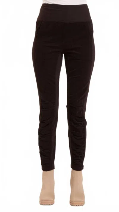 Wearables Cord Penny Leggings In Black In Black