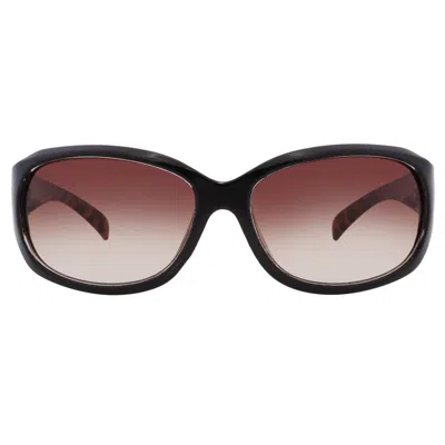 Nine West S03529rnj009 Smoke Rectangular Ladies Sunglasses 10222750.mid Blk In Black