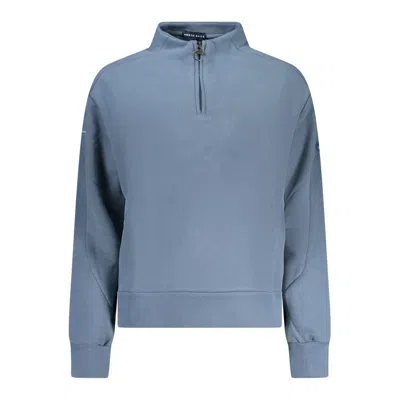 North Sails Blue Cotton Women Sweatshirt In Blue