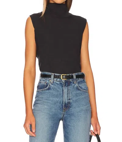 Free People Xena Tank Top In Black In Black