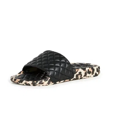 Apl Athletic Propulsion Labs Women's Lusso Slide In Black/leopard In Multi