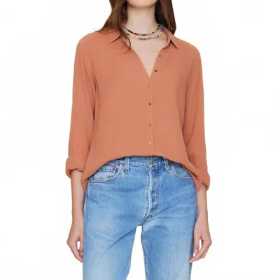 Xirena Scout Shirt In Soft Terra In Multi