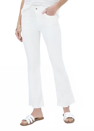 Brax Shakira Slim Bootcut Jeans In White In White