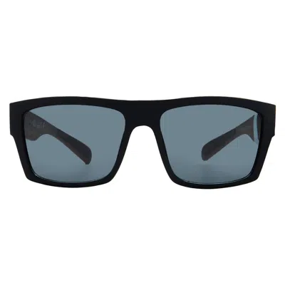 Body Glove Bgpc 2202 Blk Wood Smoke Rectangular Sunglasses 10261067.lts Blk Wood In Black