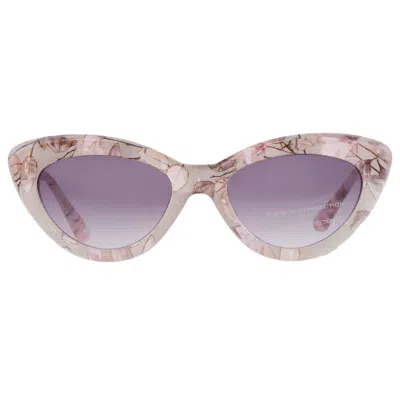 French Connection 59054fcu653 Smoke Cat Eye Ladies Sunglasses 10261794.lts Cry In Purple