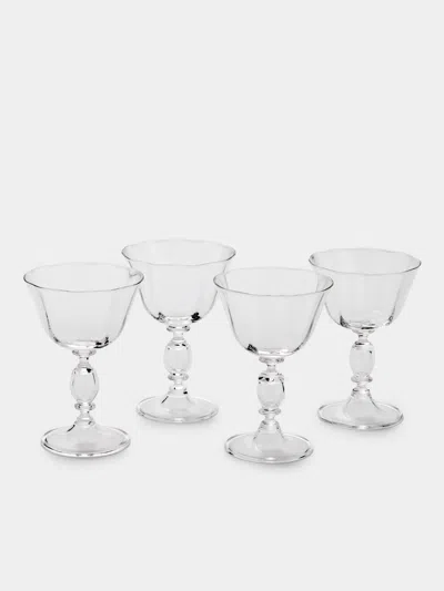 Akua Objects Alban Crystal Red Wine Glasses (set Of 4) In Transparent