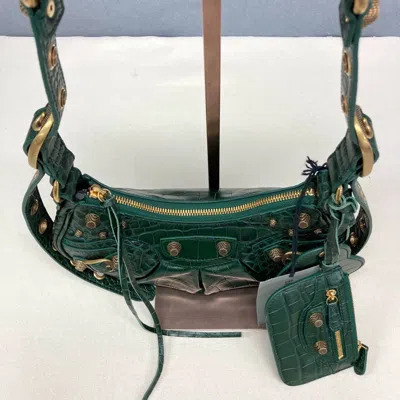 Balenciaga Women Pre-loved Bag Brand New Condition In Green