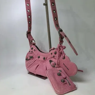 Balenciaga Women Pre-loved Bag Very Good Condition In Pink