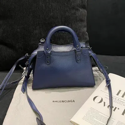 Balenciaga Women Pre-loved Bag Very Good Condition In Blue