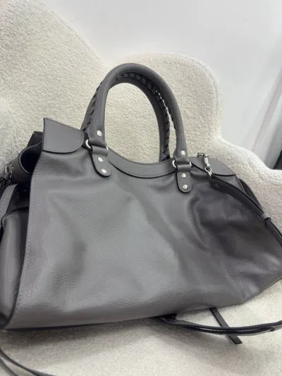 Balenciaga Women Pre-loved Bag Very Good Condition In Gray