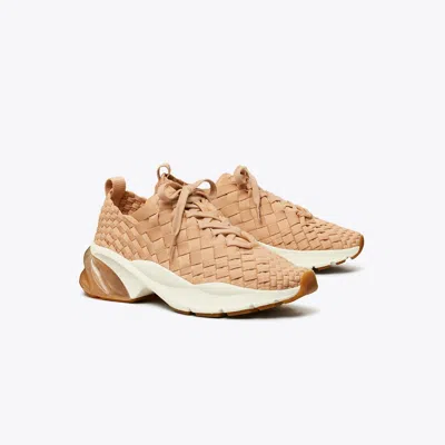 Tory Burch Damen Gewebte Good Luck Sneaker In Pink