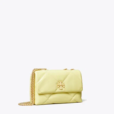 Tory Burch Damen Kira Diamond Quilt Small Shoulder Bag In Yellow
