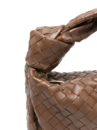 Bottega Veneta Women Jodie  Borsa A Mano In Brown