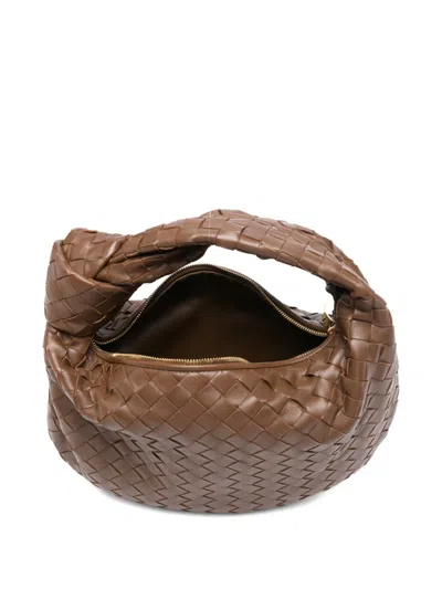 Bottega Veneta Women Jodie  Borsa A Mano In Brown