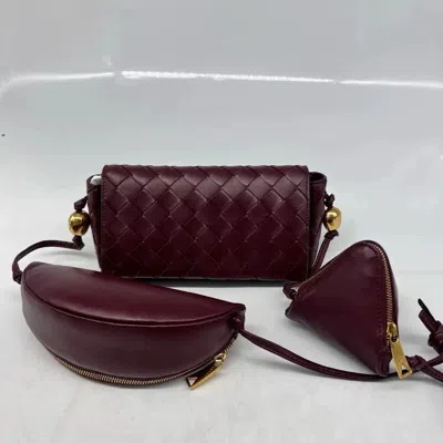 Bottega Veneta Women Pre-loved Bag Brand New Condition In Burgundy