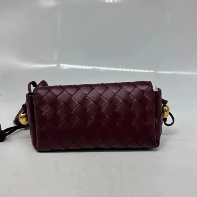 Bottega Veneta Women Pre-loved Bag Brand New Condition In Burgundy