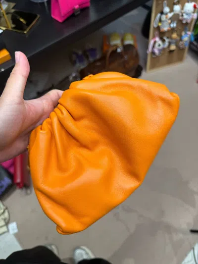 Bottega Veneta Women Pre-loved Bag Very Good Condition In Orange