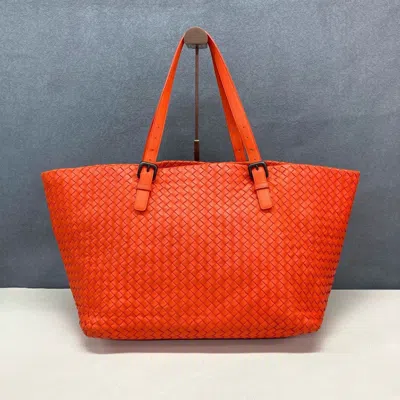 Bottega Veneta Women Pre-loved Bag Very Good Condition In Red