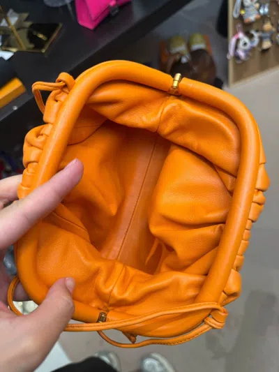 Bottega Veneta Women Pre-loved Bag Very Good Condition In Orange