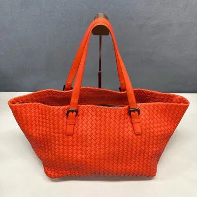 Bottega Veneta Women Pre-loved Bag Very Good Condition In Red