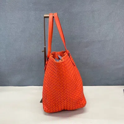 Bottega Veneta Women Pre-loved Bag Very Good Condition In Red