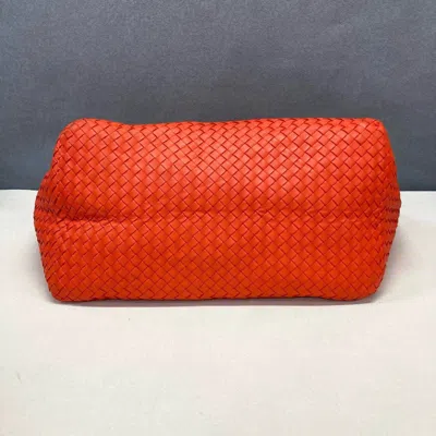 Bottega Veneta Women Pre-loved Bag Very Good Condition In Red