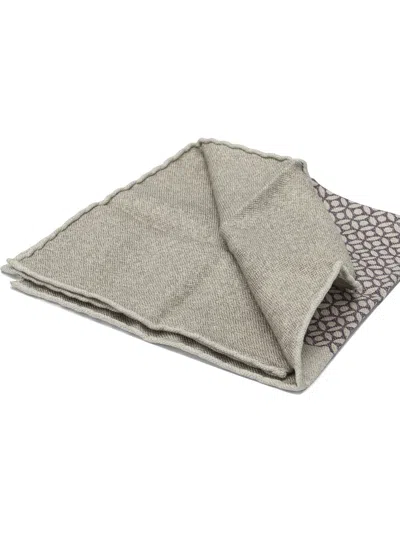 Brunello Cucinelli Men Silk Pocket Clutch In Multi