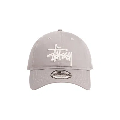 Pre-owned Stussy New Era 9twenty Basic Strapback 'grey' | Men's Size Onesize In Gray