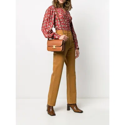 Celine Brown Shoulder Bags Women In Brown