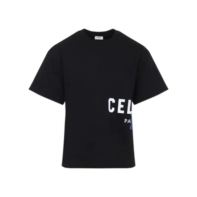 Celine Relaxed T-shirt Men In Black