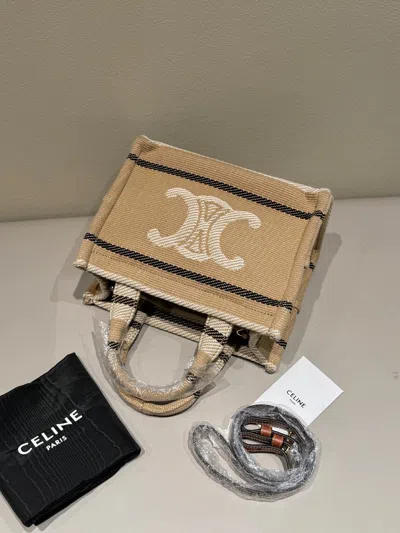 Celine Women Pre-loved Bag Brand New Condition In Neutral