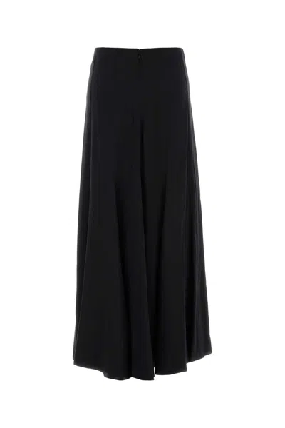Chloé Chloe Women Black Satin Skirt In Black