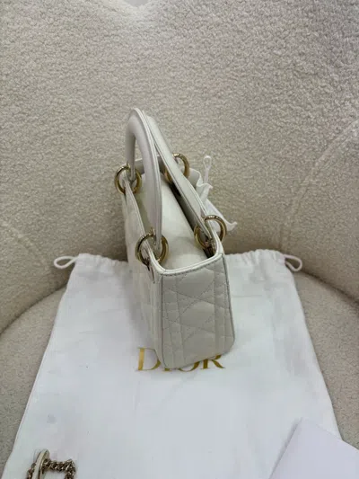 Dior Women Pre-loved Bag Brand New Condition In White