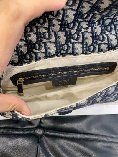 Dior Women Pre-loved Bag Very Good Condition In Blue