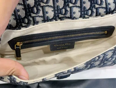 Dior Women Pre-loved Bag Very Good Condition In Blue