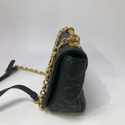 Dior Women Pre-loved Bag Very Good Condition In Black