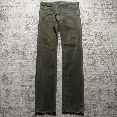 Pre-owned Dior X Hedi Slimane Dior Homme Ss04 Bleu Clair Claw Mark Denim Jeans | Size 32 In Blue