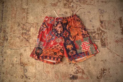 Pre-owned Eric Emanuel Rug Shorts In Multi