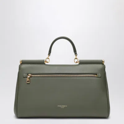 Dolce & Gabbana My Sicily Handbag In Military In Green