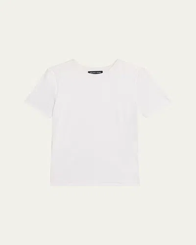 Veronica Beard Benedict Crewneck T-shirt In White