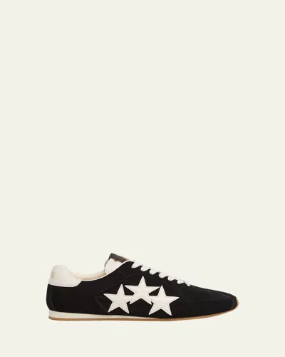 Amiri Pacific Flat Star-detail Sneakers In Black
