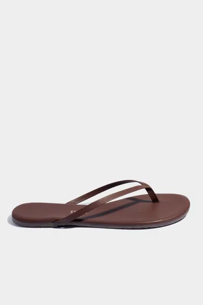 Tkees Foundation Matte Flip Flops In Cappuccino In Burgundy