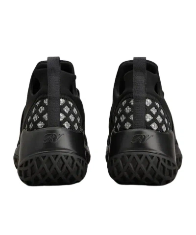 Roger Vivier Viv Run Sneakers In Black