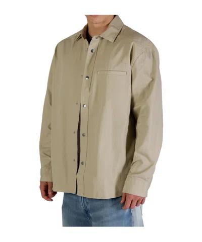 Calvin Klein Jeans Est.1978 Lapel Jacket In Brown